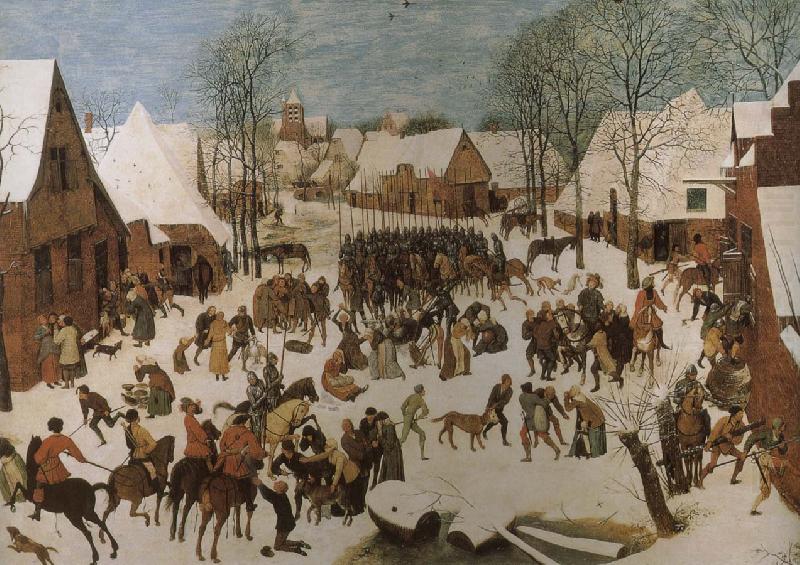 Pieter Bruegel The killing of innocent china oil painting image
